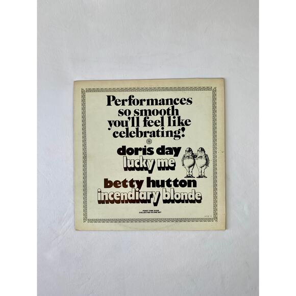 Lucky Me Doris Day & Incendiary Blonde Betty Hutton Soundtrack Athena Stereo LP - Picture 2 of 6